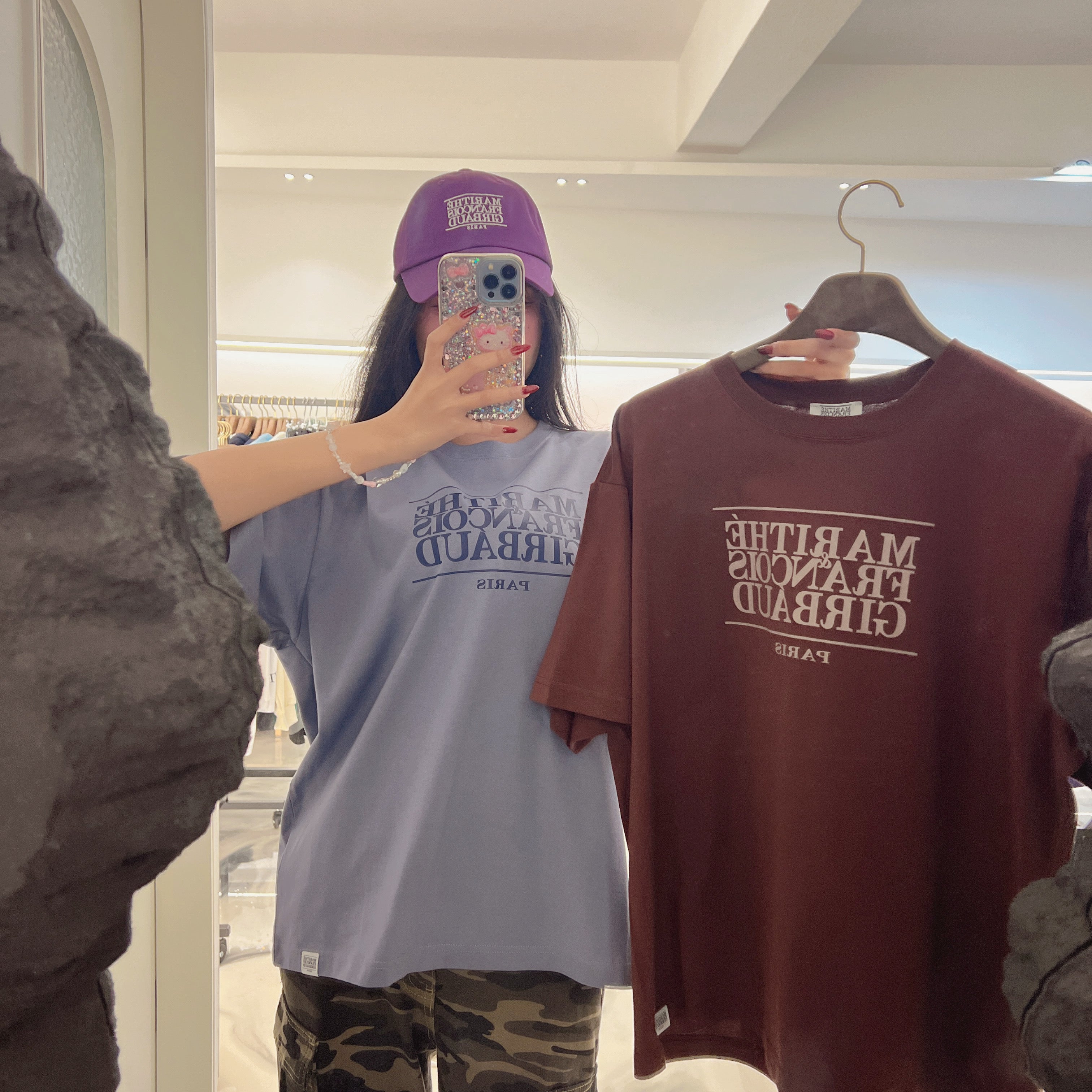 韓國 Marithe Francois Girbaud UNISEX T-SHIRTS (獨家款)【MF554】