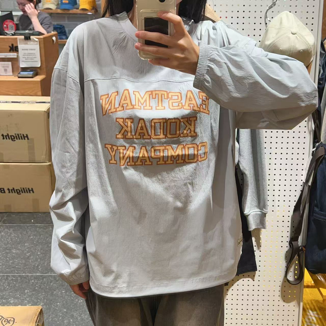 韓國 Kodak Flash Woven Long Sleeve Piste【KK012】