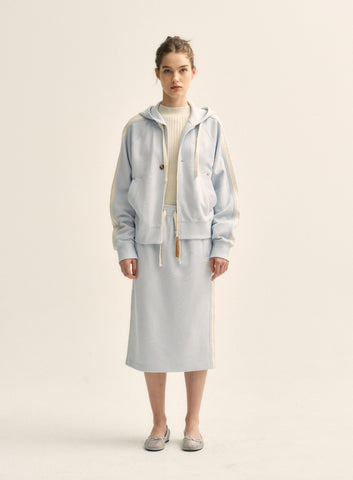 韓國 Satur (W) Lawton Loose Fit Hood Zip-up【SR016】 - Image