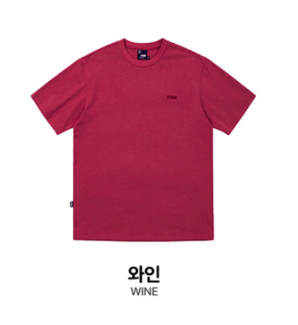韓國 FCMM Relaxed fit crewneck T-shirt【FM007】