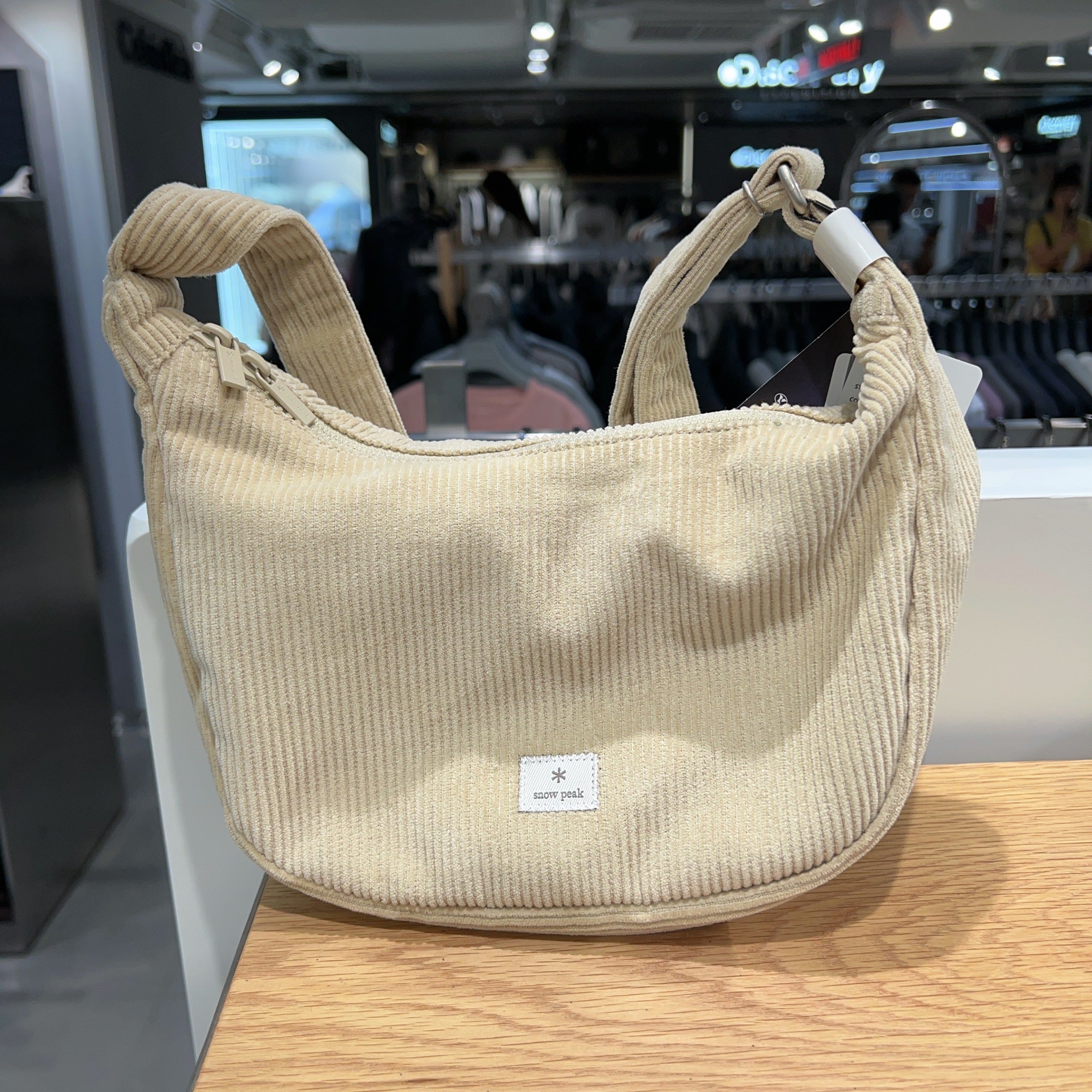 韓國 Snowpeak Corduroy Small Hobo Bag【SN026】