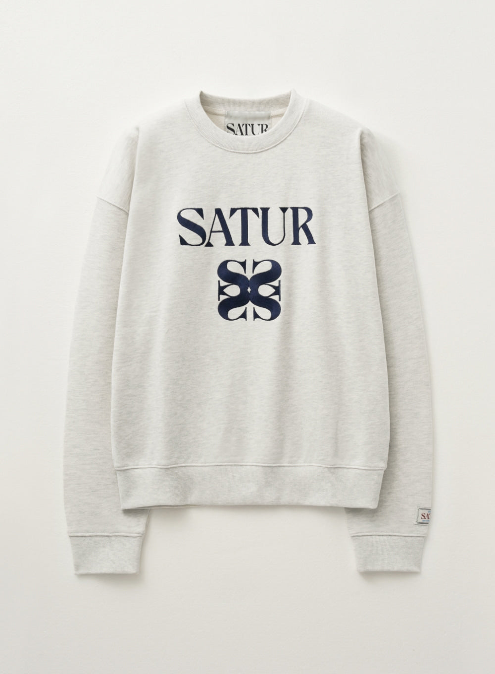 韓國 Satur Classic Logo Sweatshirt【SR014】