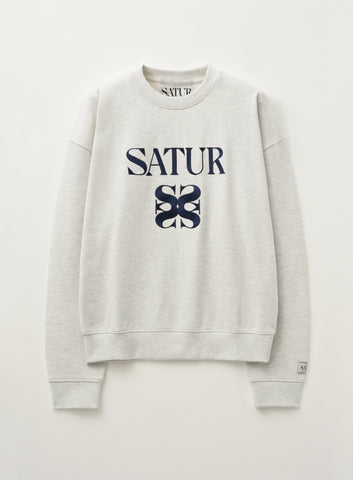 韓國 Satur Classic Logo Sweatshirt【SR014】