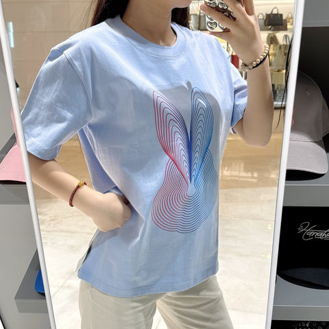 韓國 HANAHAII techno圖案 T-shirt【HA029】 - STT Mall HK 靚太網購
