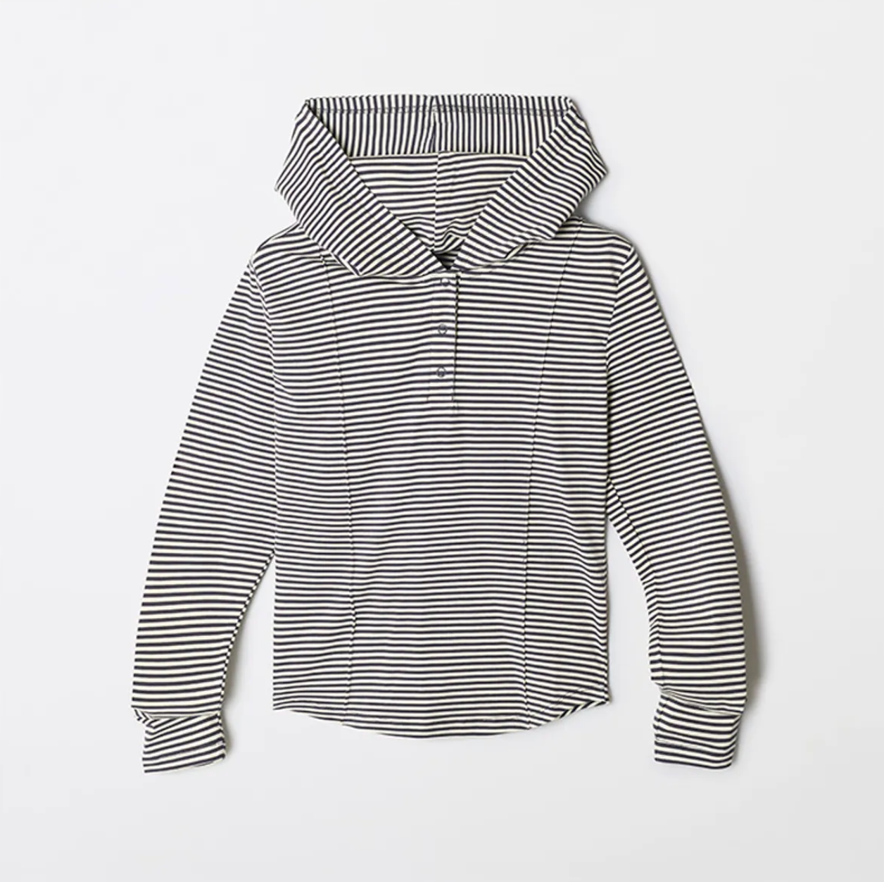 韓國 SPAO Hooded Snap Long Sleeve T-shirt【SP230】