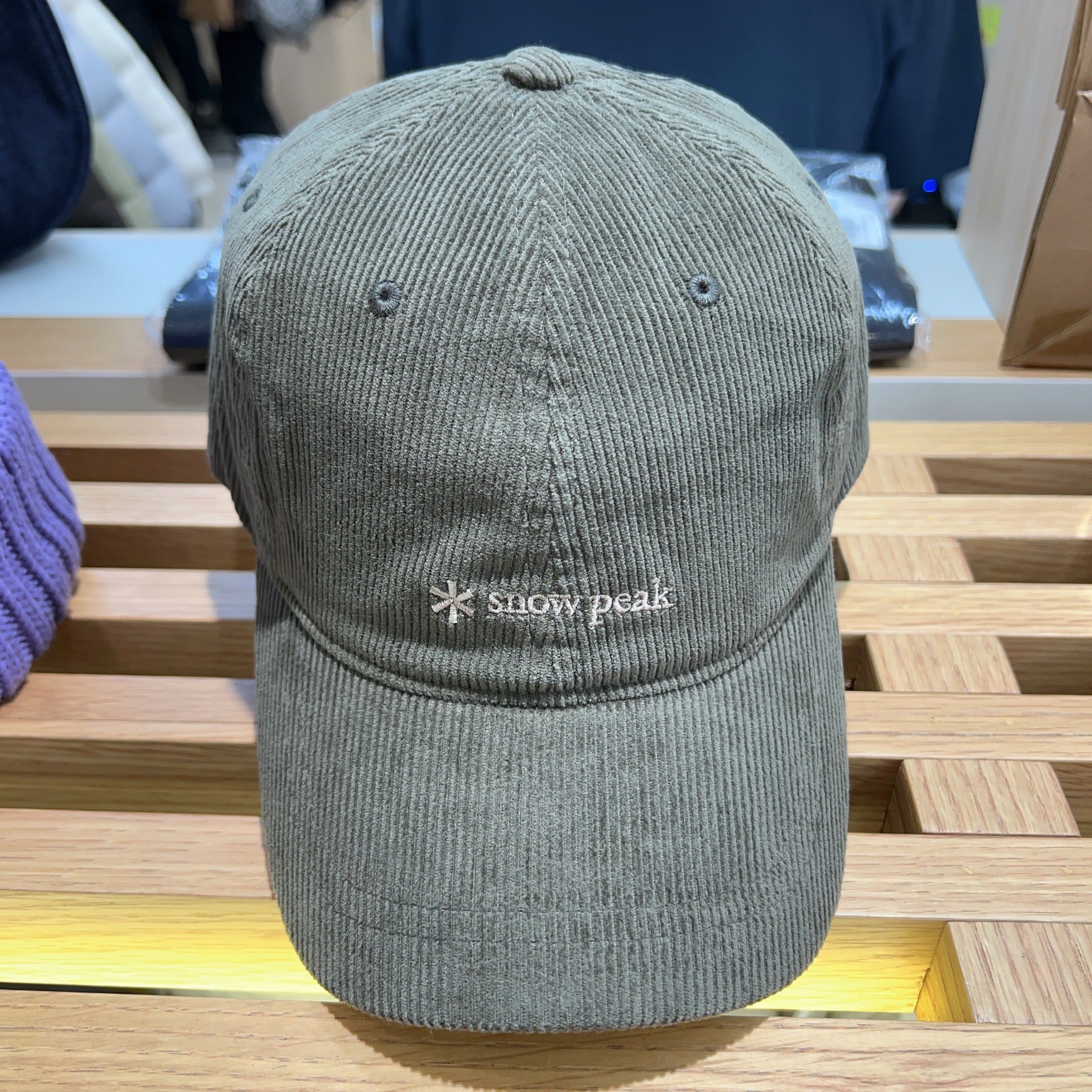 韓國 Snowpeak Corduroy Ball Cap【SN031】