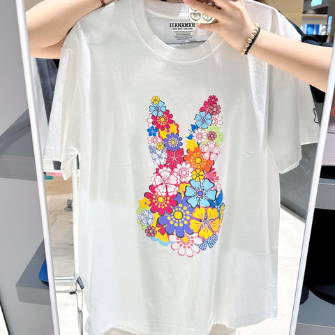 韓國 HANAHAII 花型純棉 T-Shirt【HA038】 - STT Mall HK 靚太網購