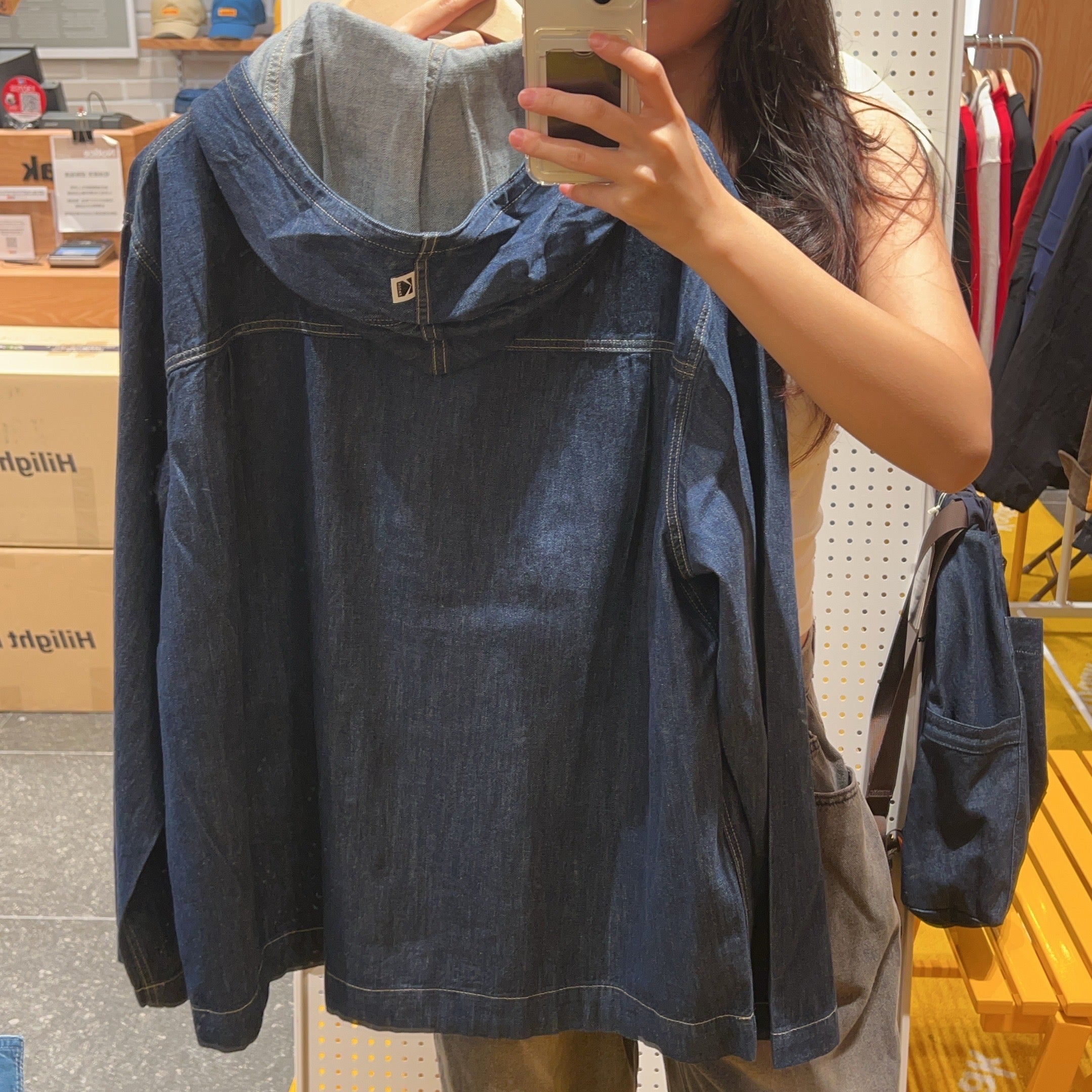 韓國 Kodak Kodakuri Denim Hooded Anorak【KK022】