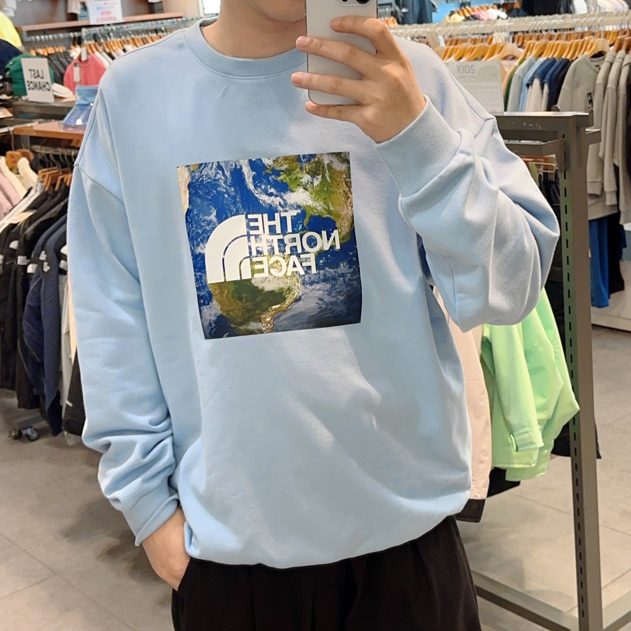 韓國 The North Face Think Earth Sweatshirt【NF100】