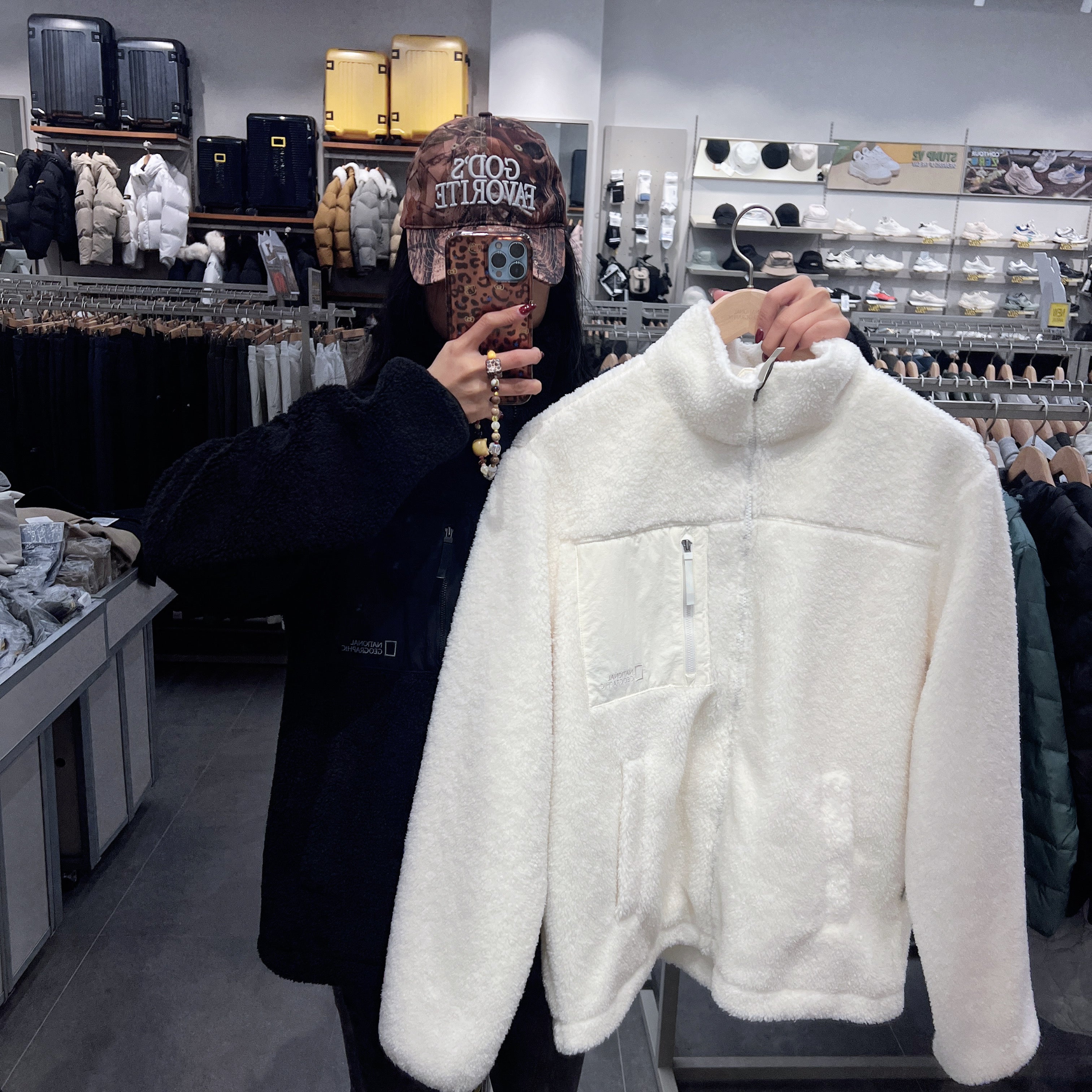 韓國 National Geographic Kotoni Stand-Neck Fleece Jacket【NG187】