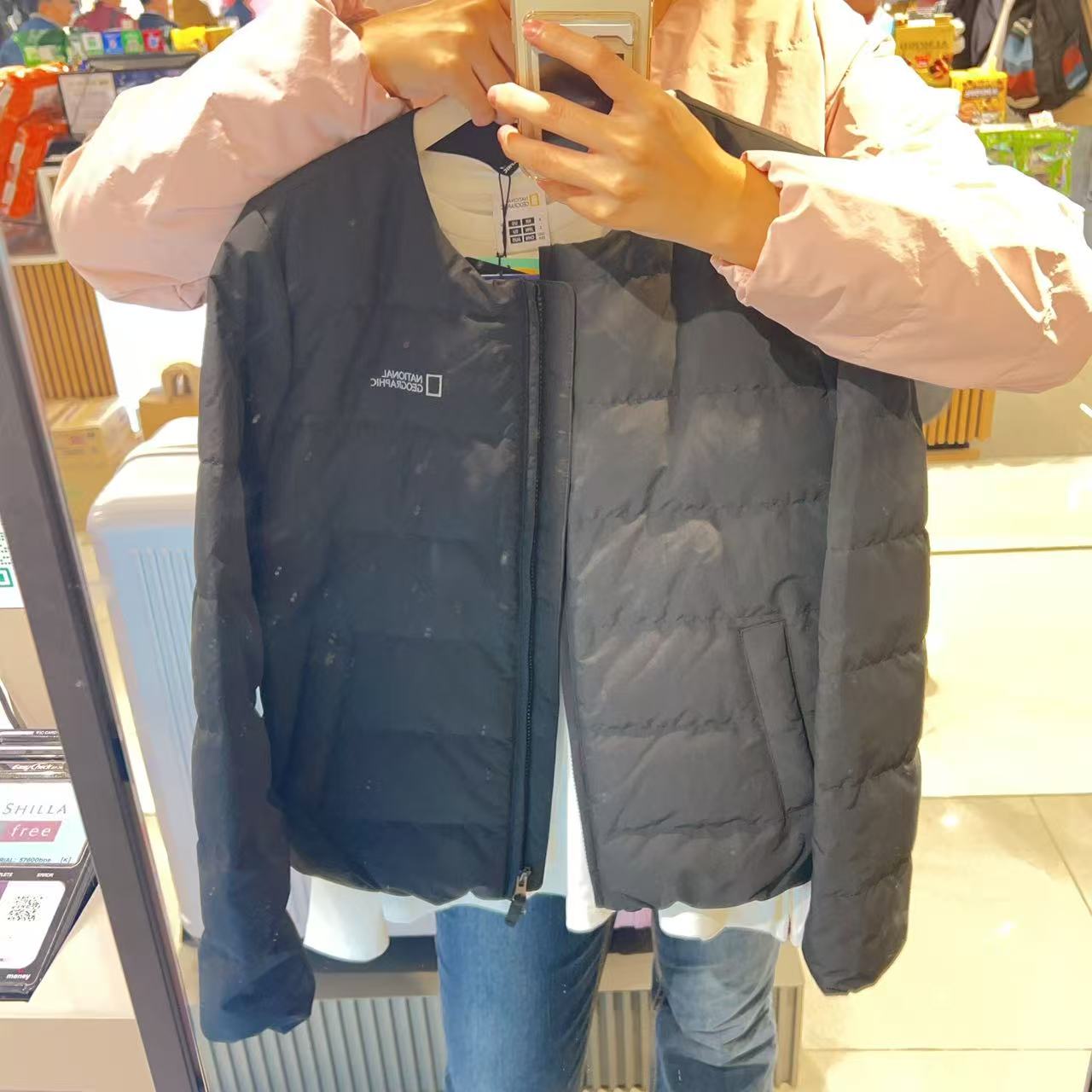 韓國 National Geographic 女裝 HERON 輕量 羽絨外套 (鵝絨)【NG012】