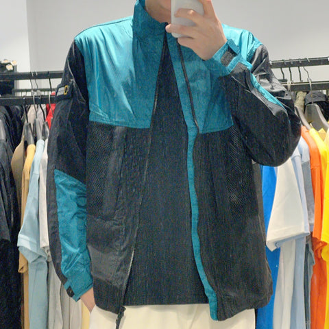 韓國 National Geographic Men's Single-Layer Shibori High-Neck Point Jumper【NG599】