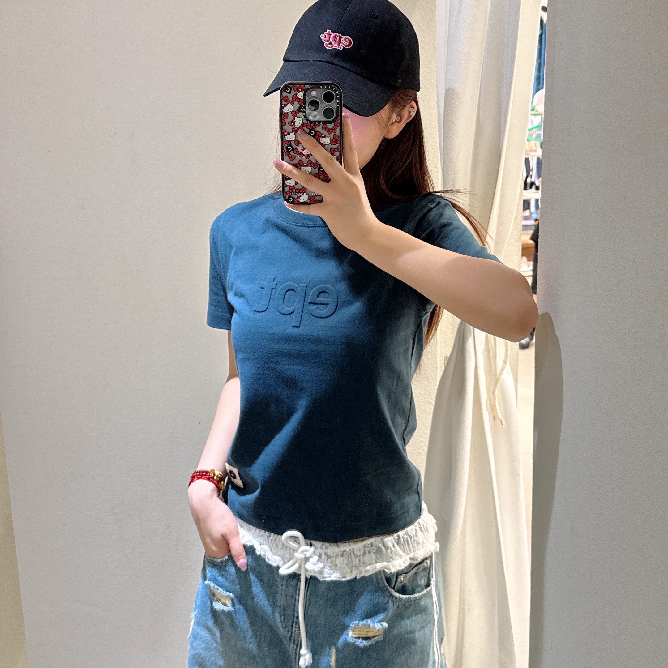 韓國 EPT Classic Silicon Embo Logo T-shirts【EP038】