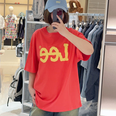 韓國 Lee Big Twitch Logo T-Shirt【LE048】