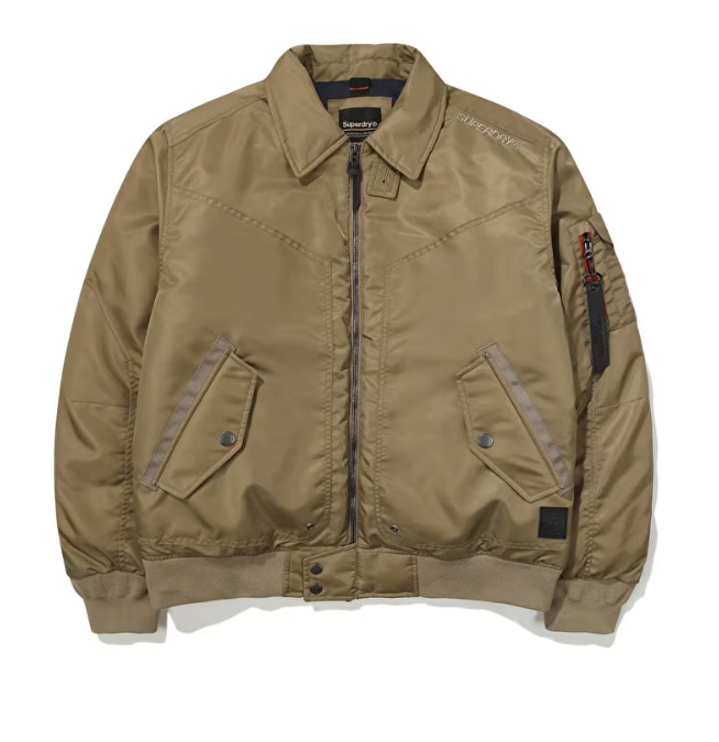 韓國 Superdry Nylon Flight Padding Jumper【SU108】
