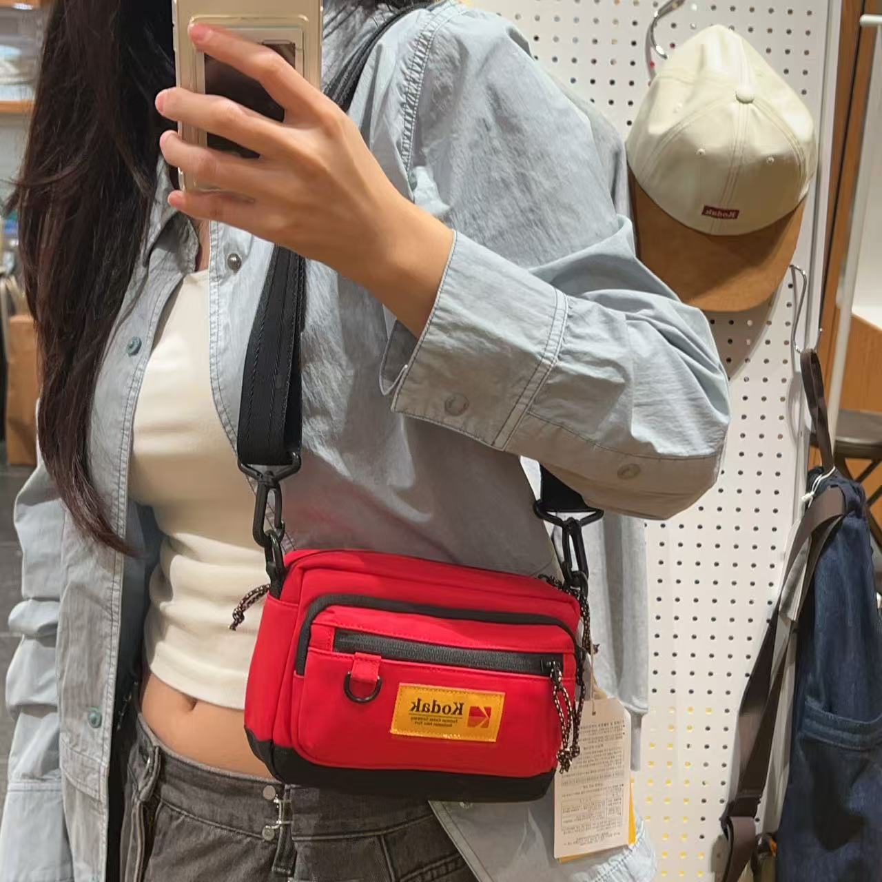 韓國 Kodak Essential Mini Crossbody Bag【KK029】