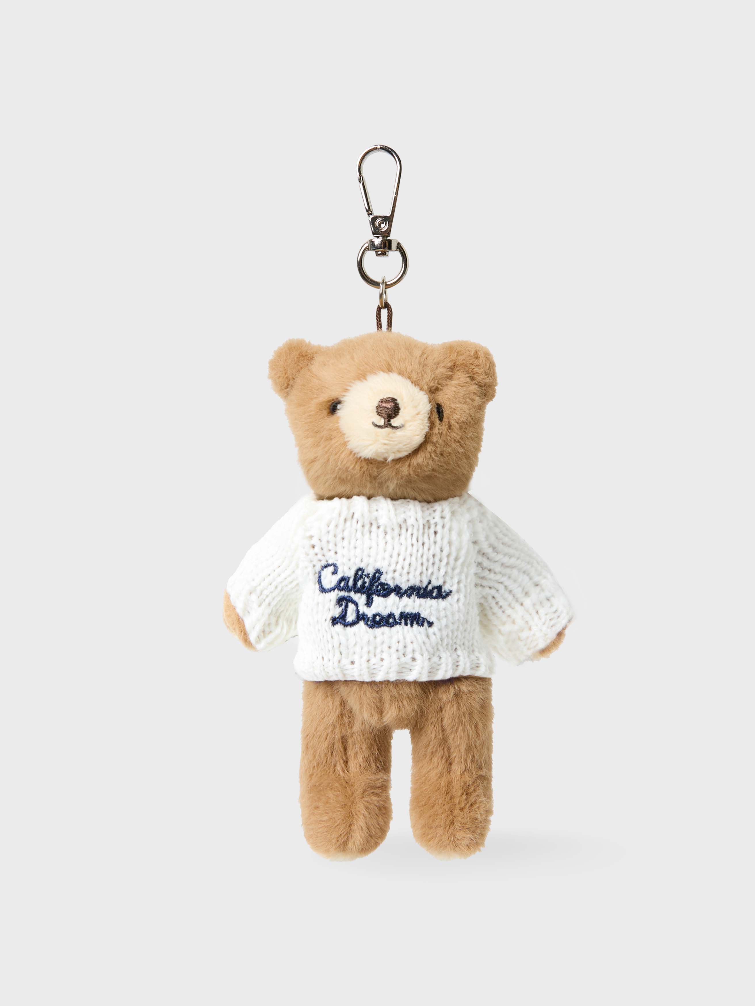 韓國 Who.A.U Steve Fluffy Bear Keyring【WA208】