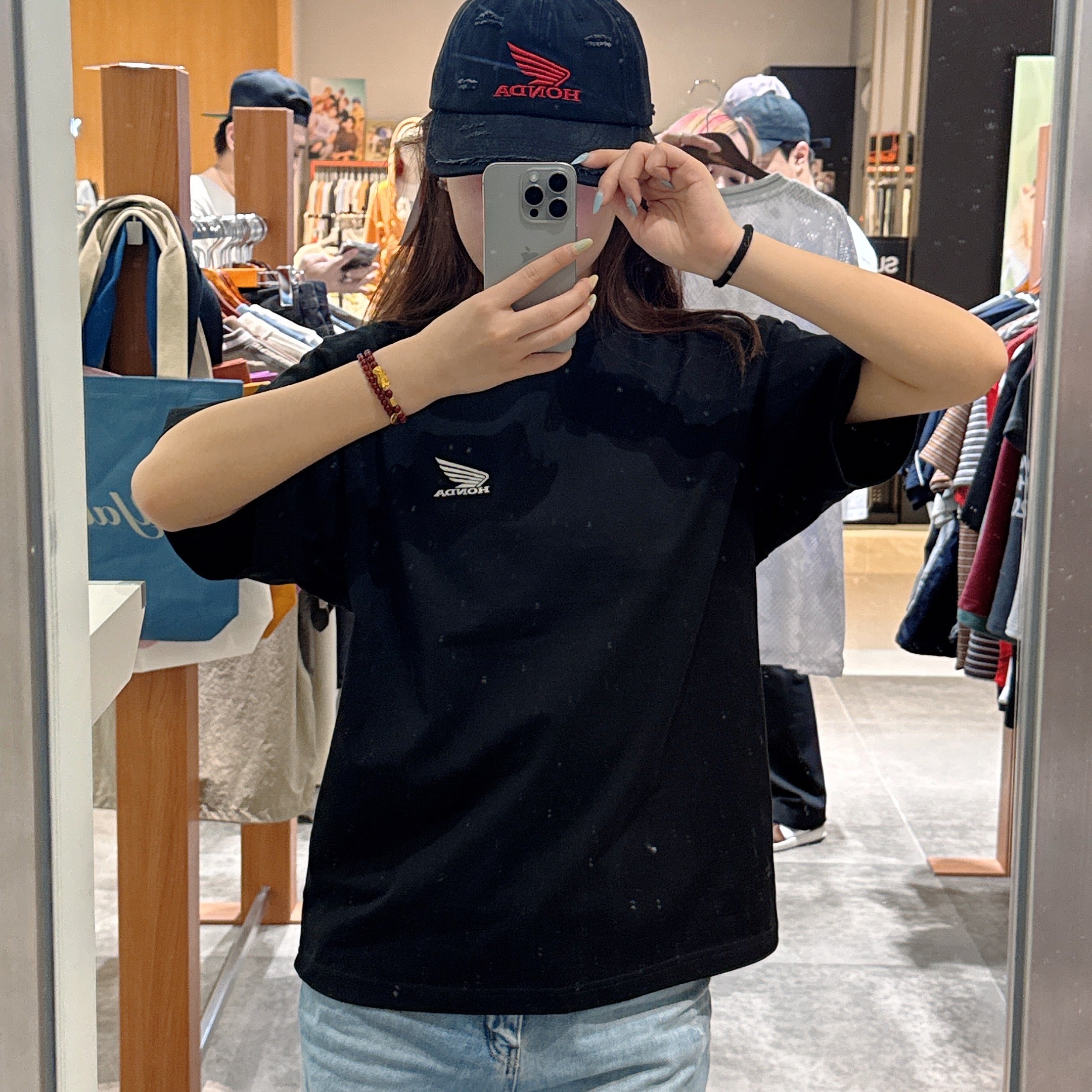 韓國 Honda Destroyed Washed Cap【HO016】