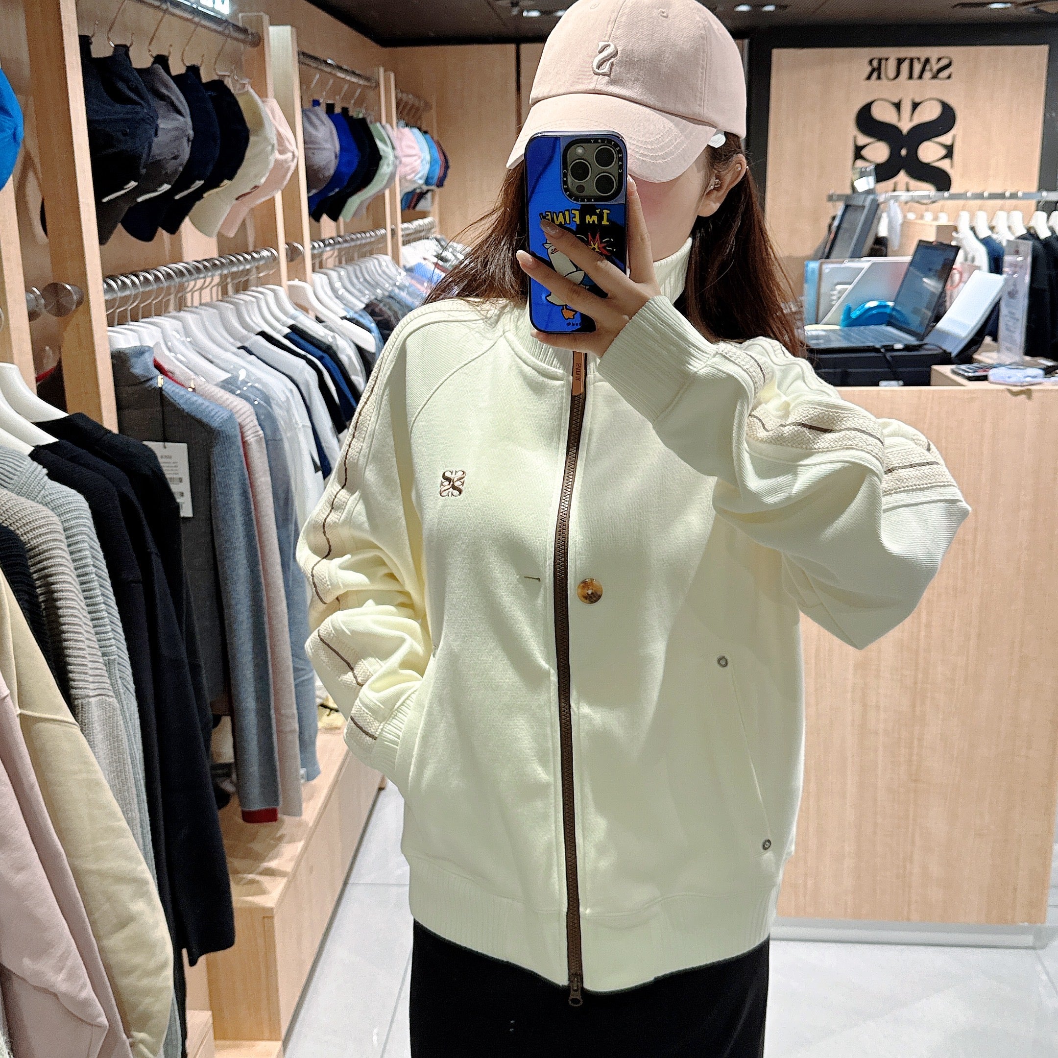 韓國 Satur Lawton All Day Track Zip-Up Jacket【SR133】