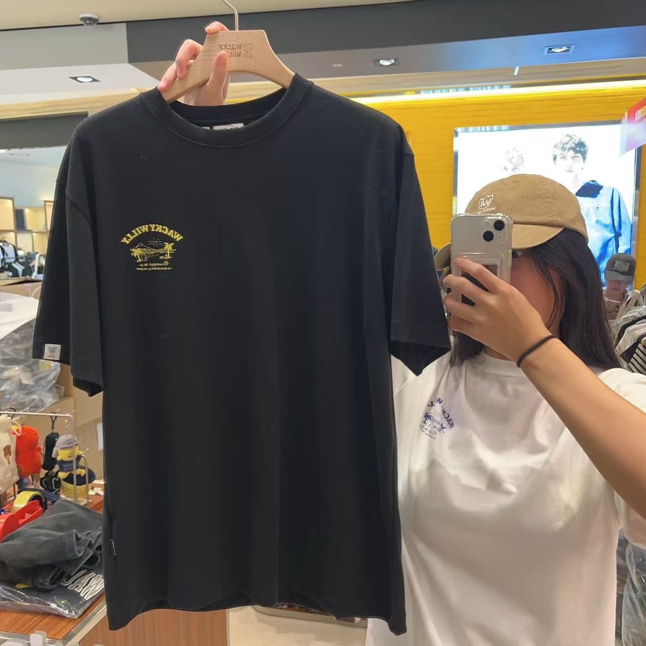 韓國 Wacky Willy Beach Graphic Vacation Short Sleeve T-Shirt【WW004】