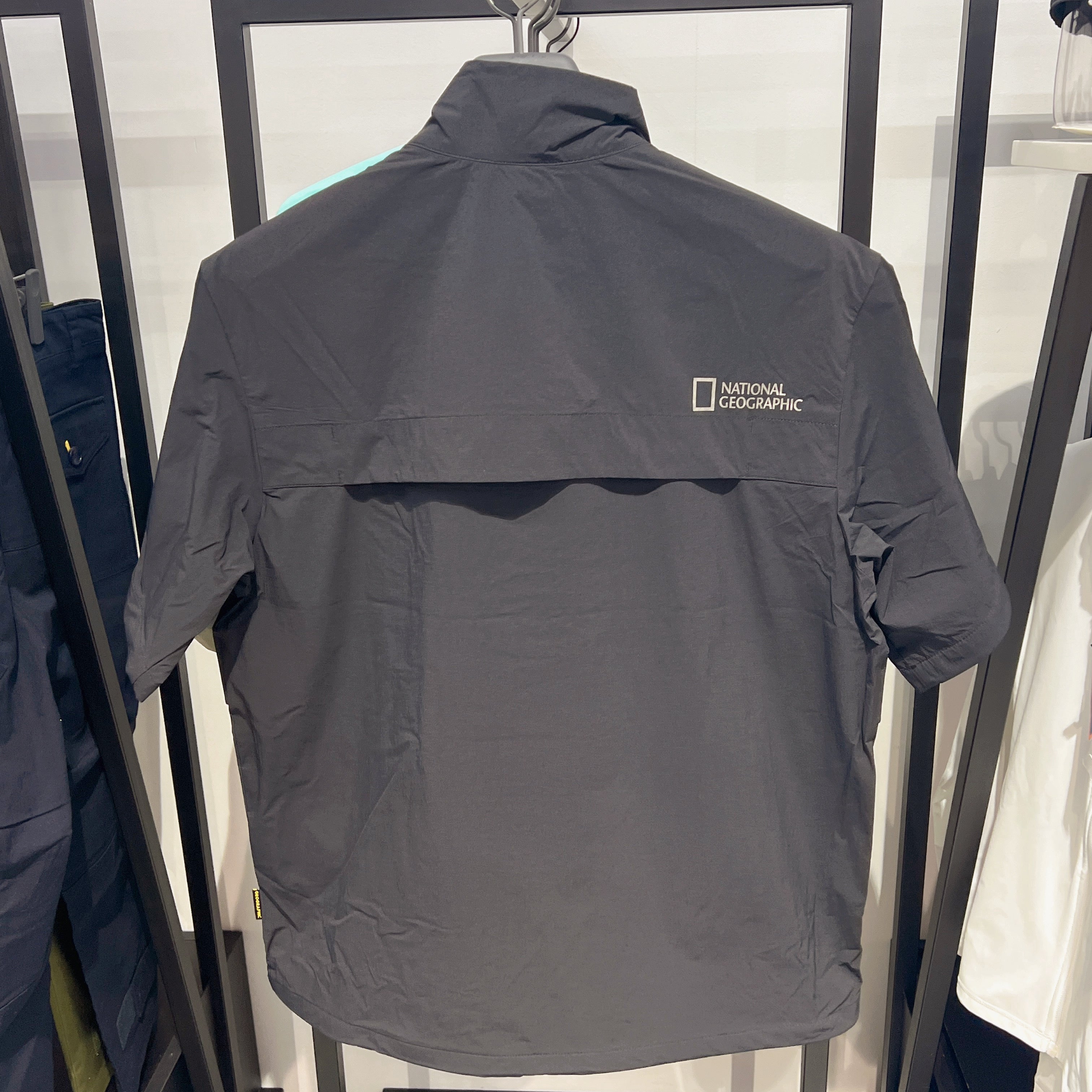韓國 National Geographic Short Sleeve Training Anorak F-ZIP【NG662】