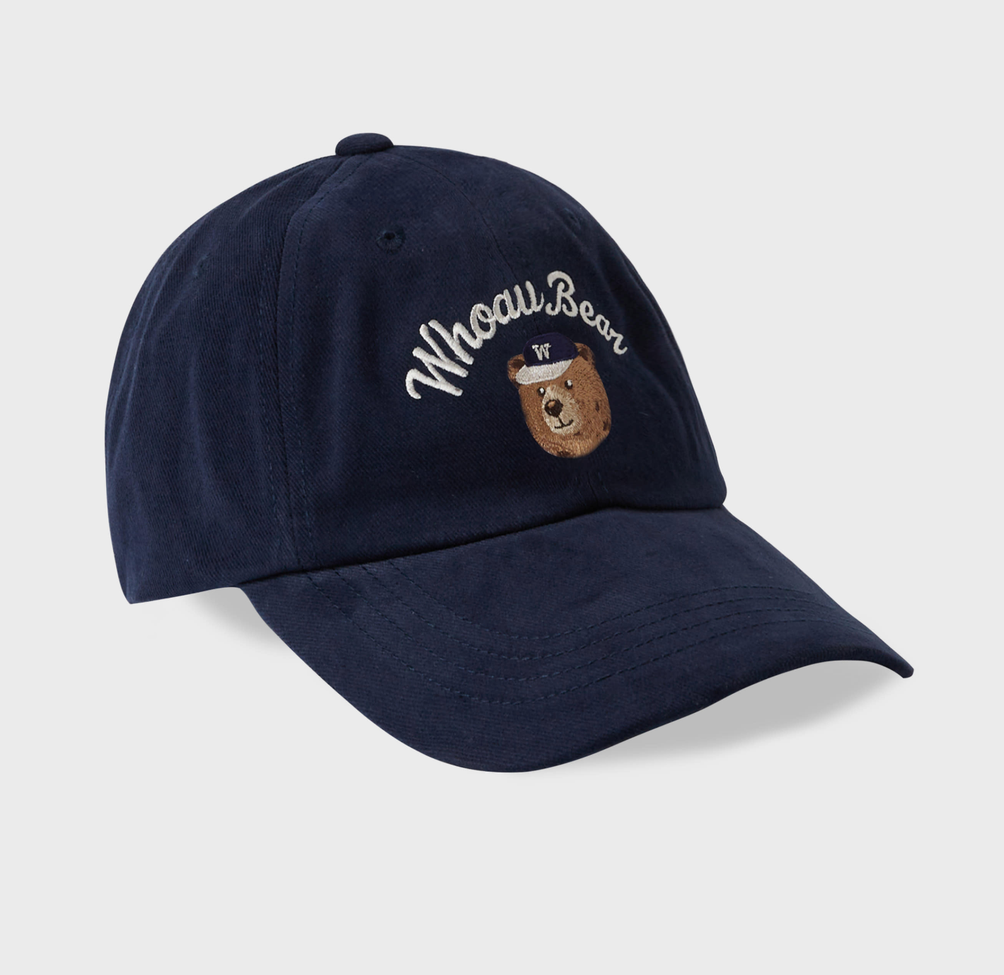 韓國 Who.A.U Steve Head Patch Ball Cap【WA178】