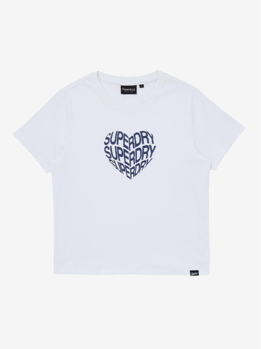 韓國 Superdry Heart Logo T-Shirt【SU134】