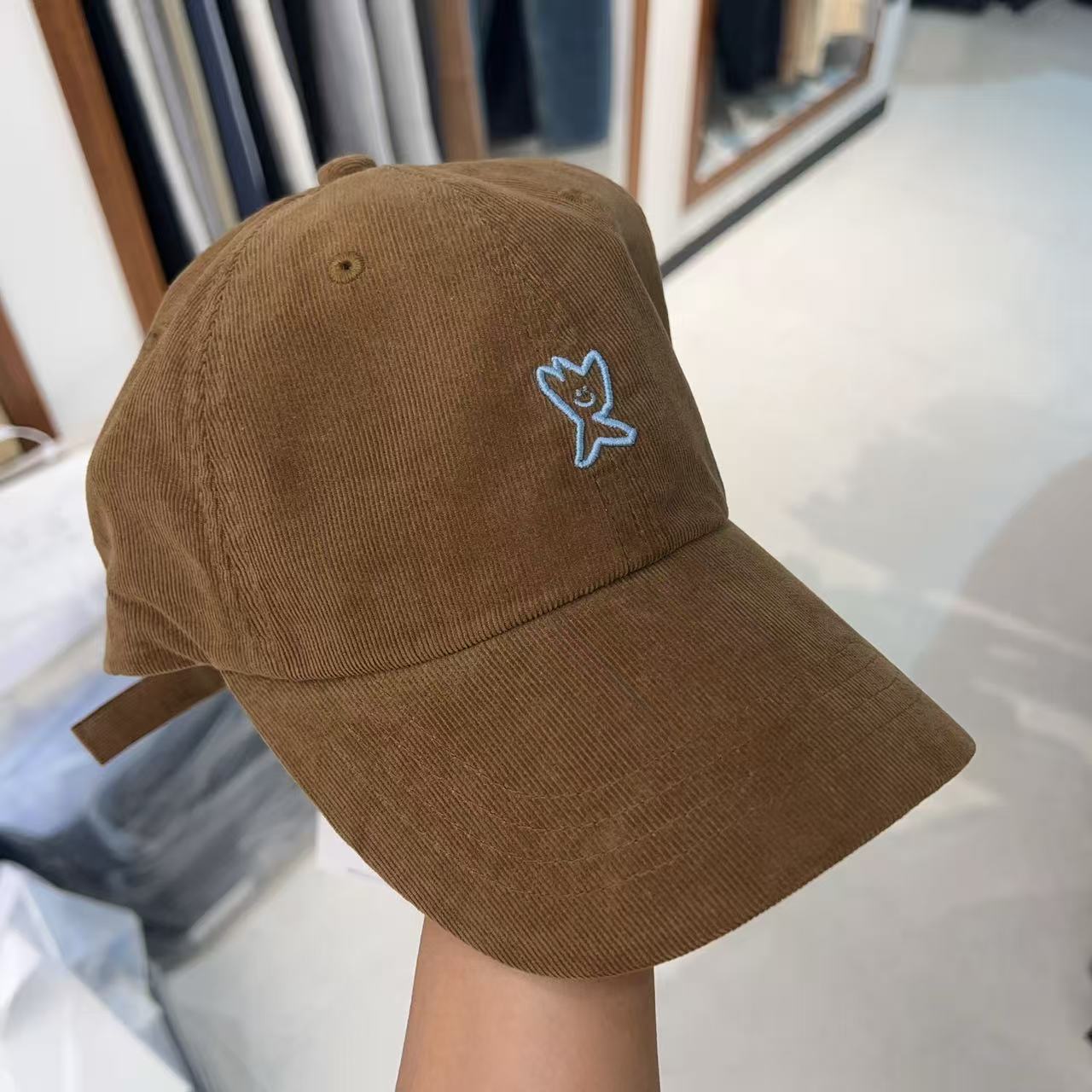 韓國 Wacky Willy Corduroy Kiki Ballcap【WW042】