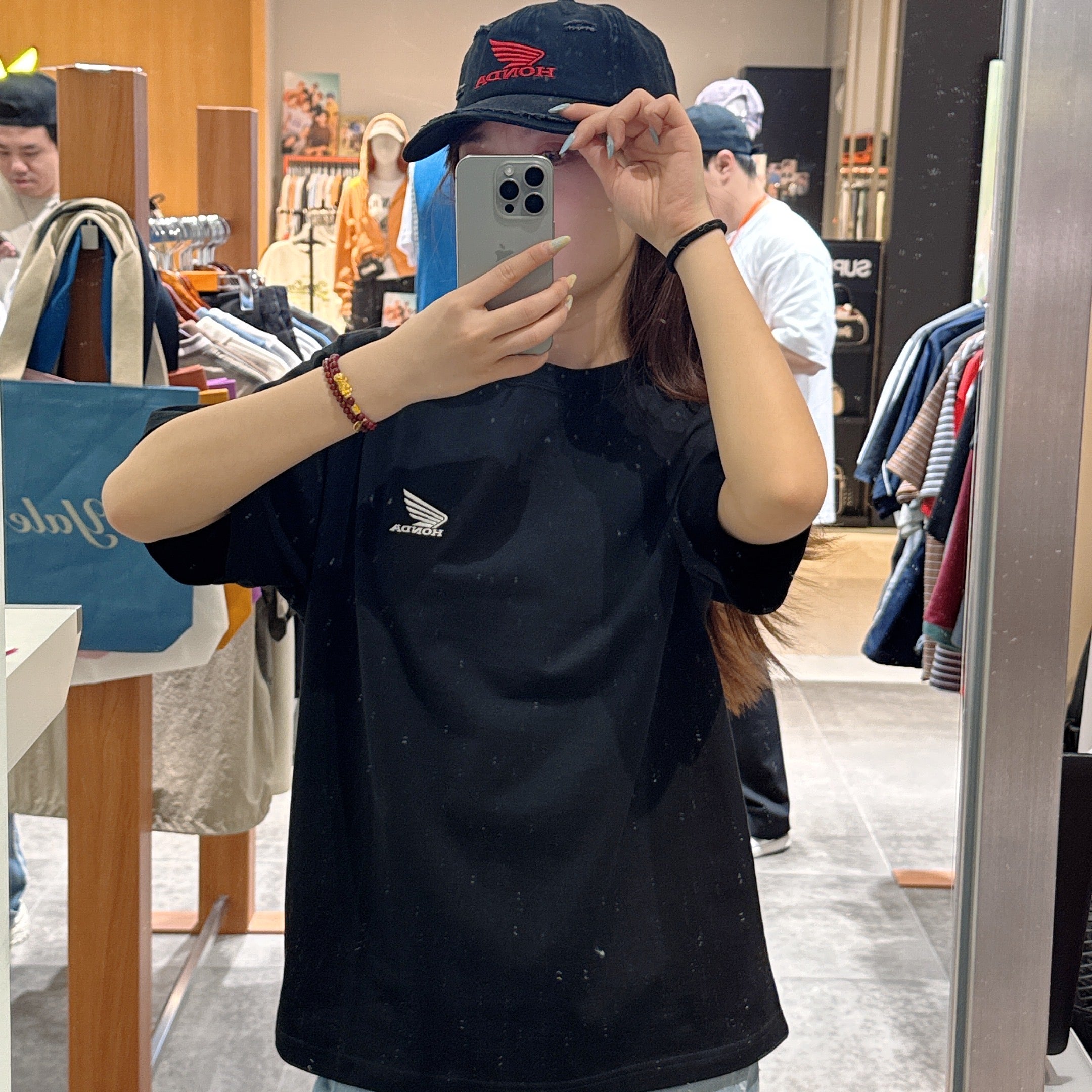 韓國 Honda Destroyed Washed Cap【HO016】