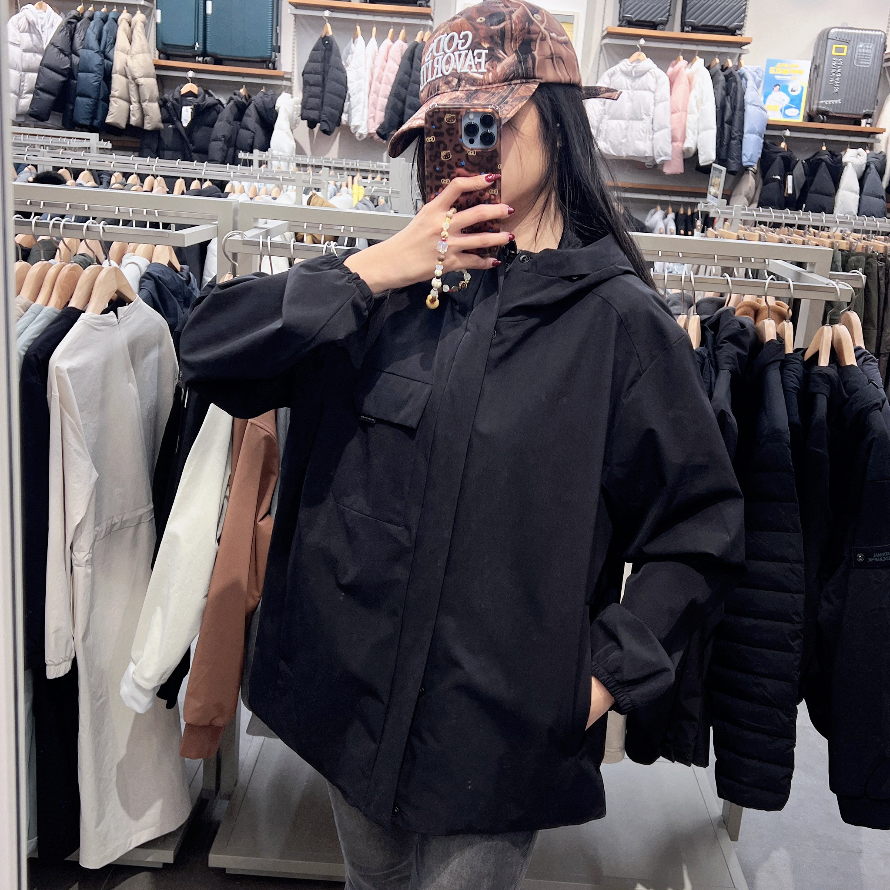 韓國 National Geographic Active Woven Training Zip-Up Jumper【NG205】