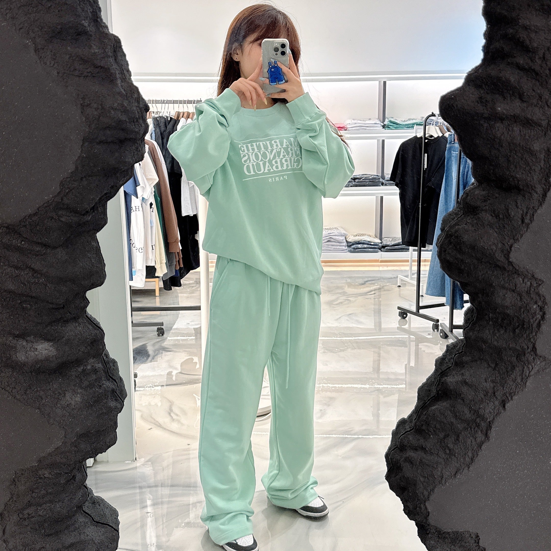 韓國 Marithe Francois Girbaud Unisex training pants (獨家款)【MF539】