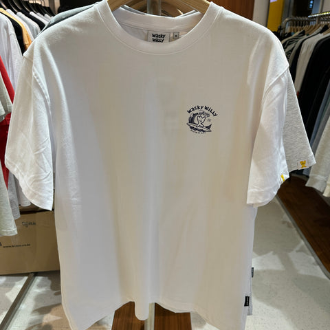 韓國 Wacky Willy Surf Crew T-shirt【WW196】