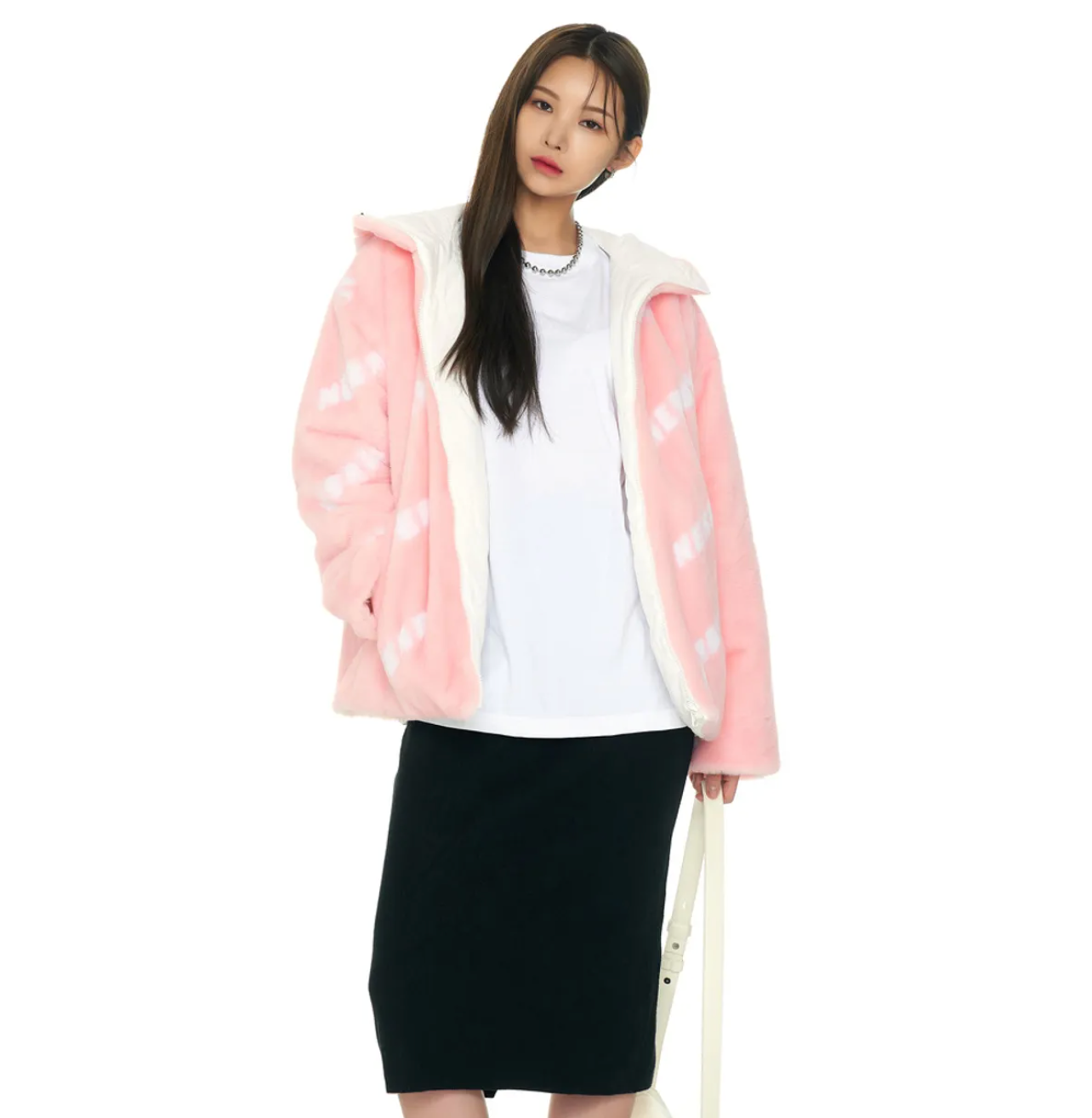 韓國 Nerdy Muhly Reversible Logo Jacket【NY007】