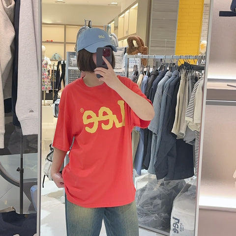 韓國 Lee Big Twitch Logo T-Shirt【LE048】