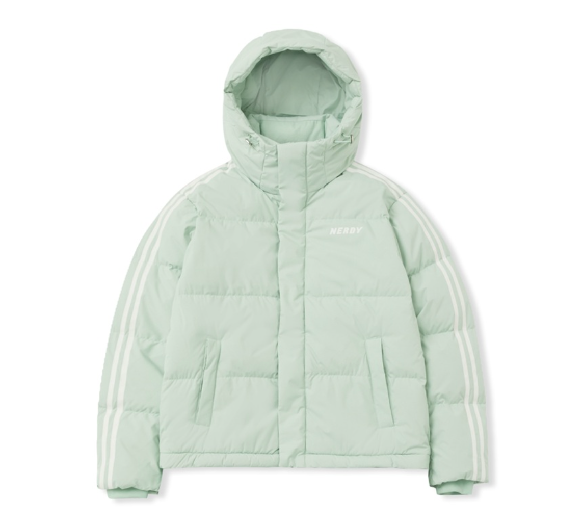 韓國 Nerdy Detachable Hem Long Down Jacket【NY012】