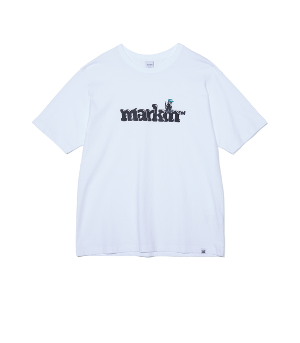 韓國 Markm Round Marco Logo T-Shirt【MA166】