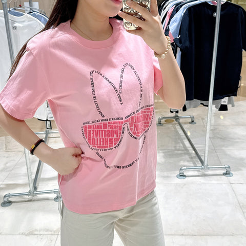 韓國 HANAHAII 眼鏡圖案純棉 T-Shirt【HA060】 - STT Mall HK 靚太網購