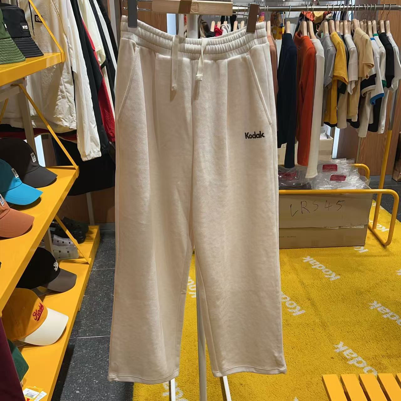 韓國 Kodak Thinner Pin-Tuck Wide Pants【KK033】