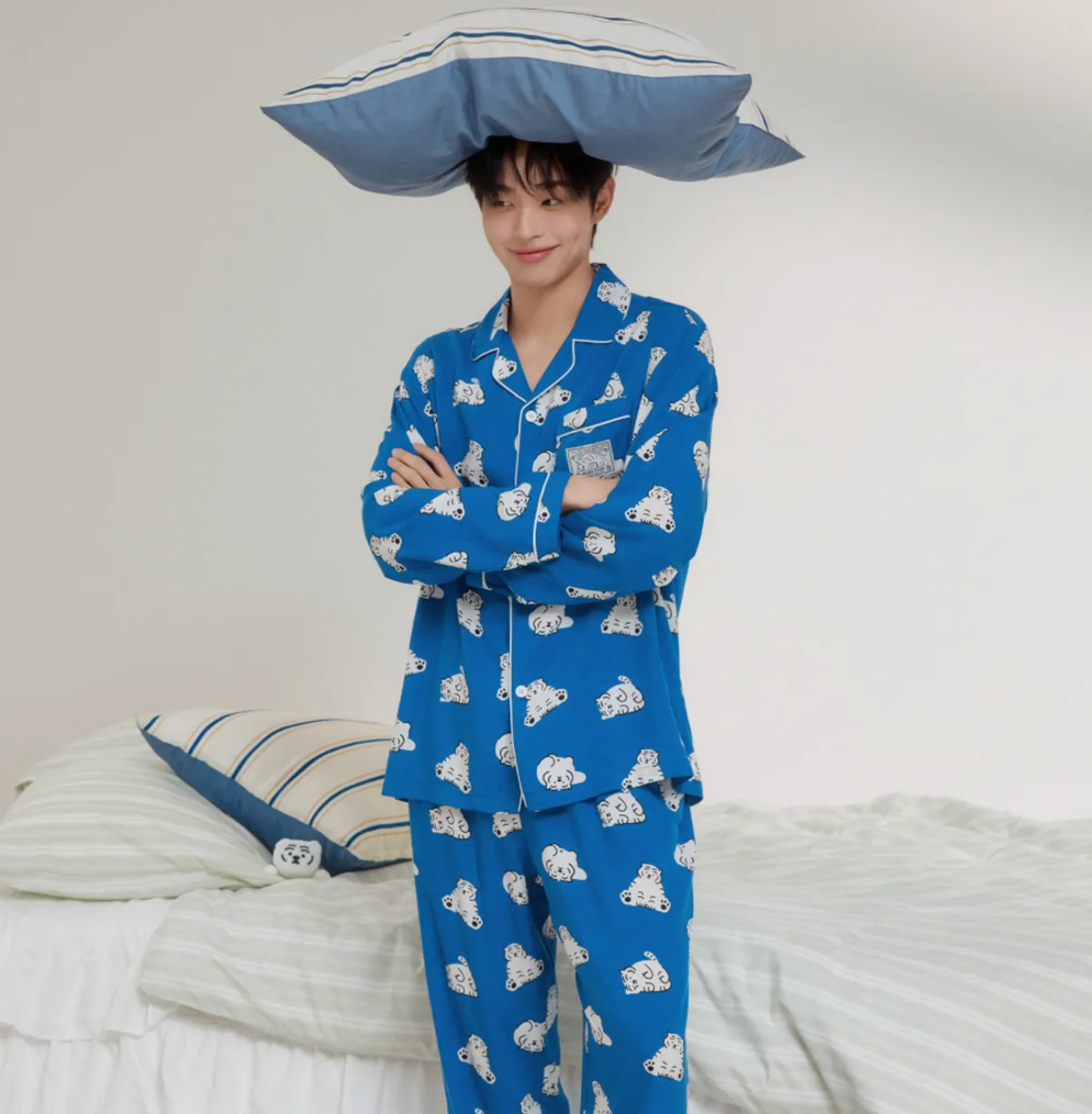 韓國 SPAO Chubby Long-Sleeved Pajamas【SP220】