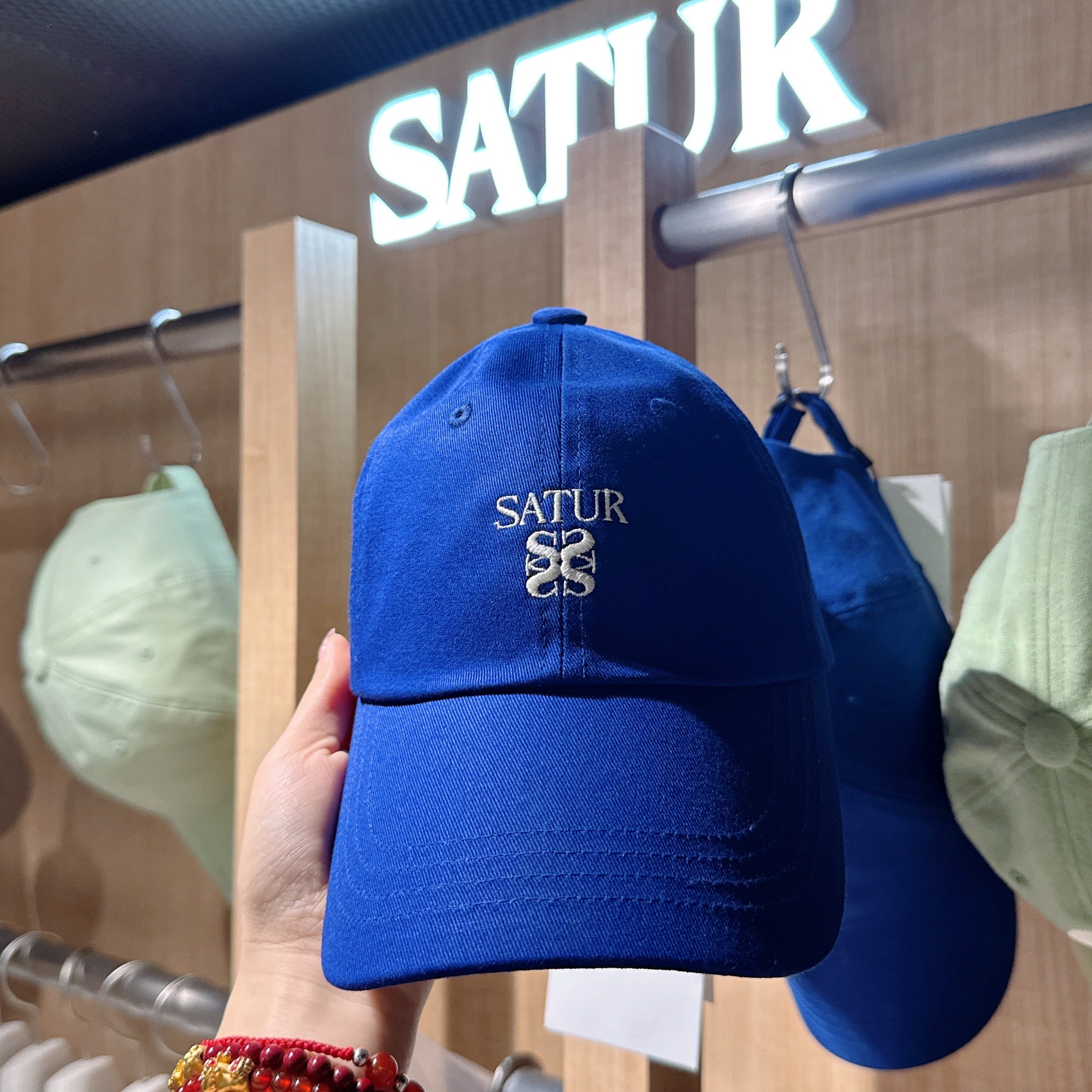 韓國 Satur Classic Logo Ball Cap【SR114】