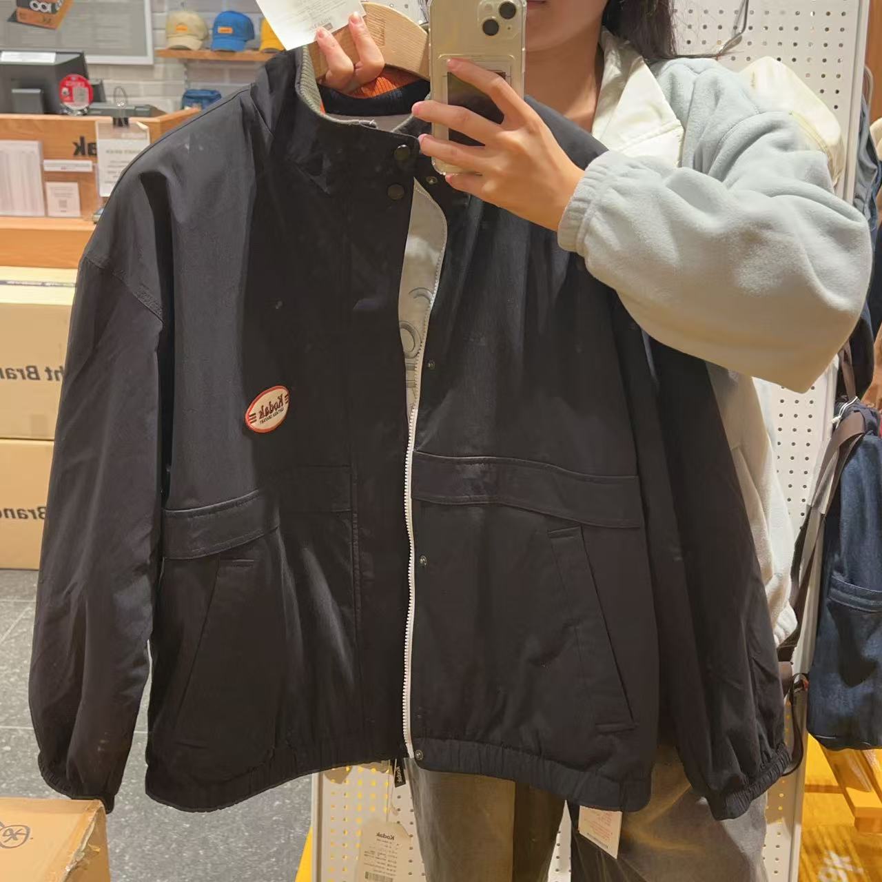 韓國 Kodak Kodacolor Reversible Jacket【KK015】