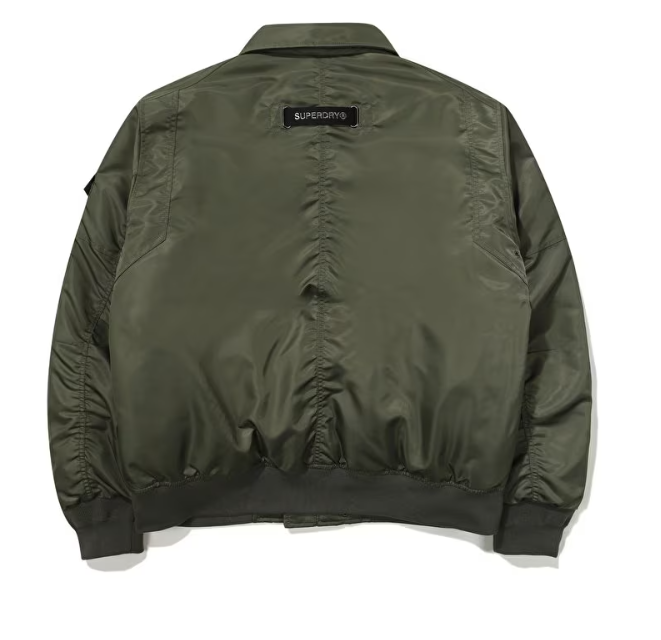 韓國 Superdry Nylon Flight Padding Jumper【SU108】