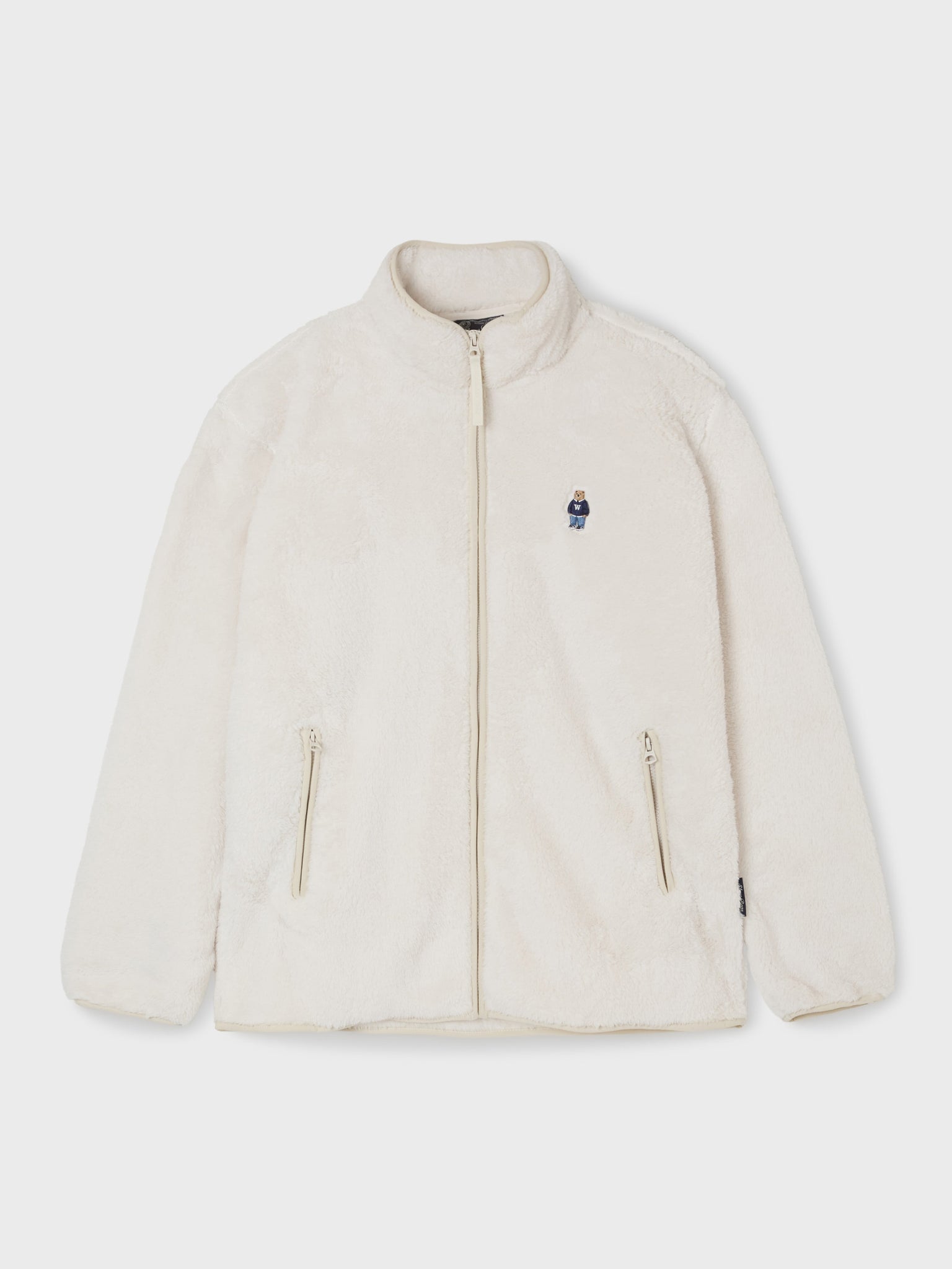 韓國 WhoAU Steve Fur Fleece Zip-Up【WA245】