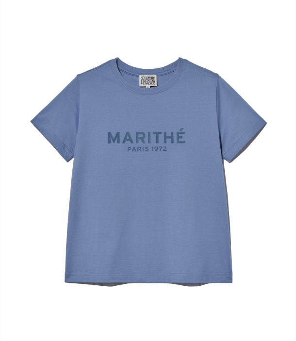 韓國 Marithe Francois Girbaud Women's REGULAR LOGO T-SHIRTS【MF598】