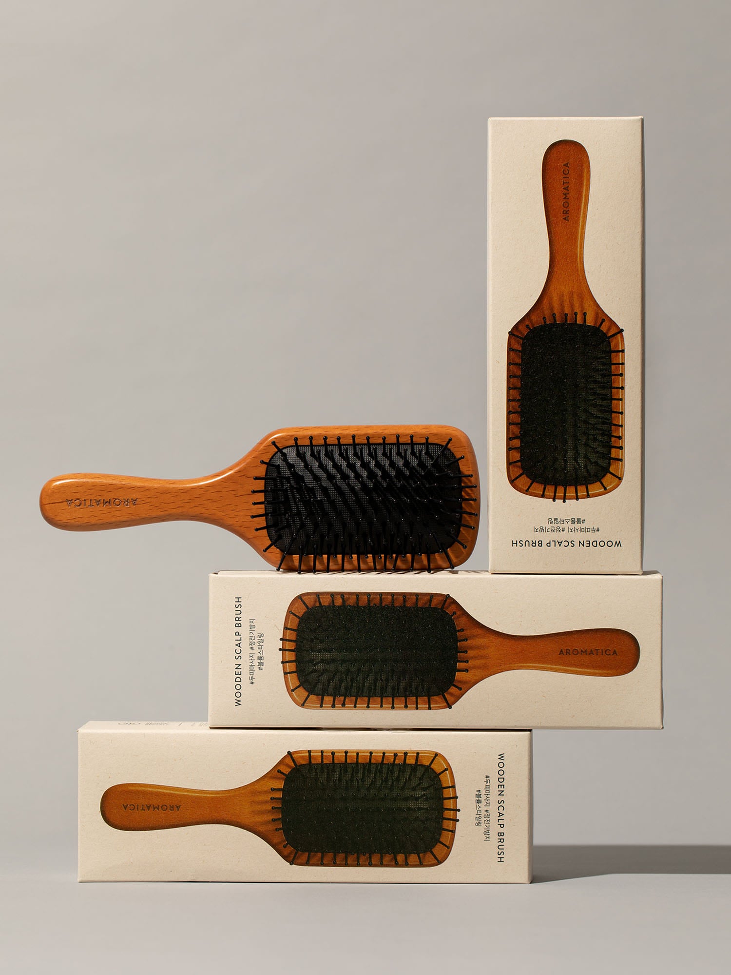 【贈品】Aromatica 木質頭皮刷