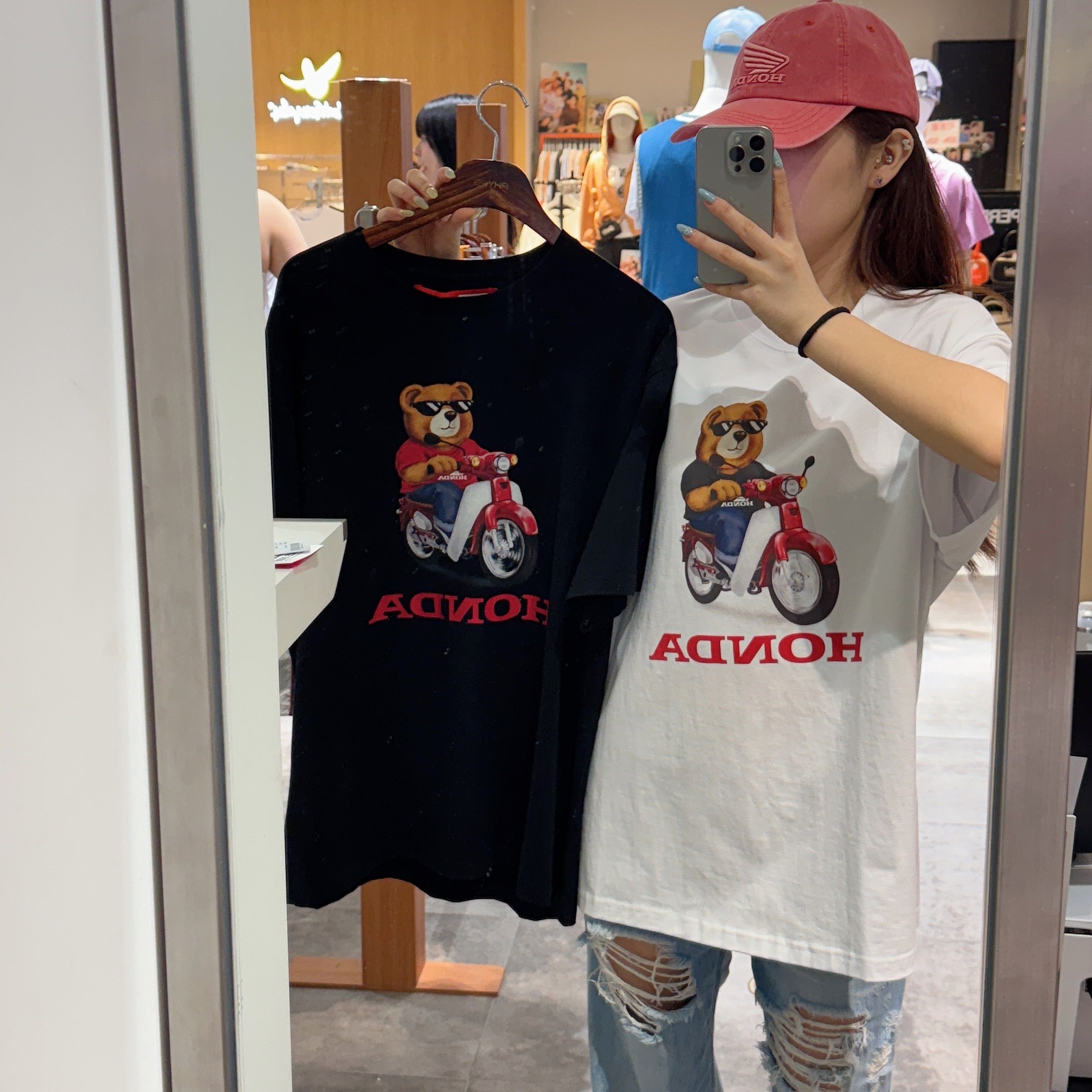 韓國 Honda Honda Bear T-shirt【HO002】
