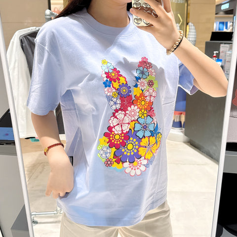 韓國 HANAHAII 花型純棉 T-Shirt【HA038】 - STT Mall HK 靚太網購