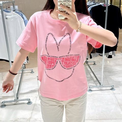韓國 HANAHAII 眼鏡圖案純棉 T-Shirt【HA060】 - STT Mall HK 靚太網購
