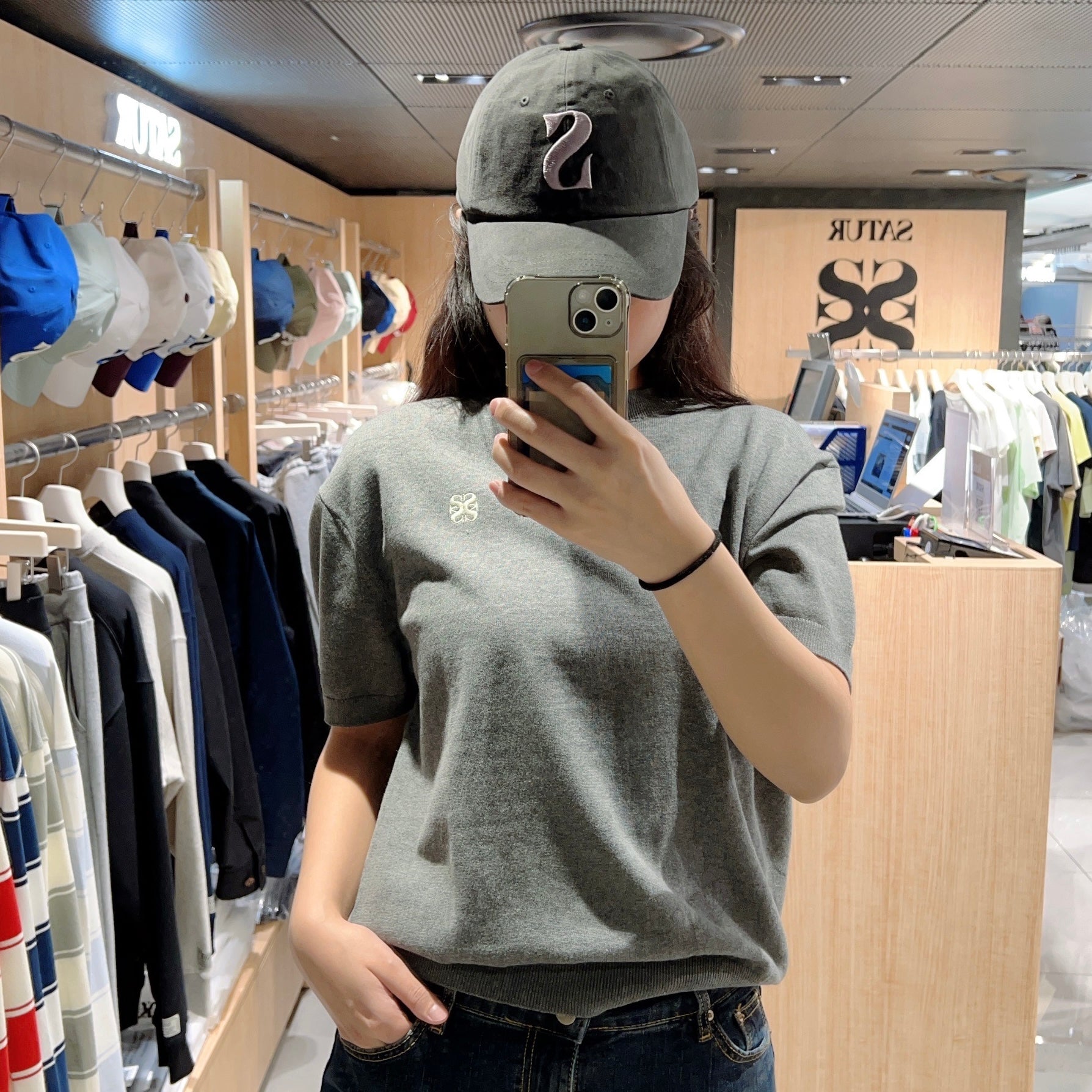 韓國 Satur Classic Crew Neck Half Knit【SR093】