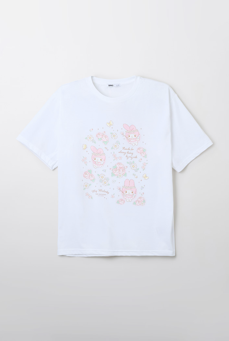 韓國 SPAO 50th Anniversary Short Sleeve T-Shirt凉爽面料【SP191】